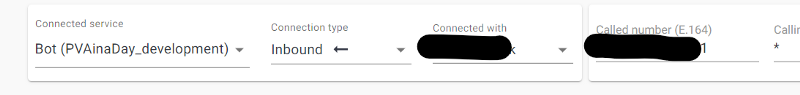 Figure 30: configure routing "inbound"