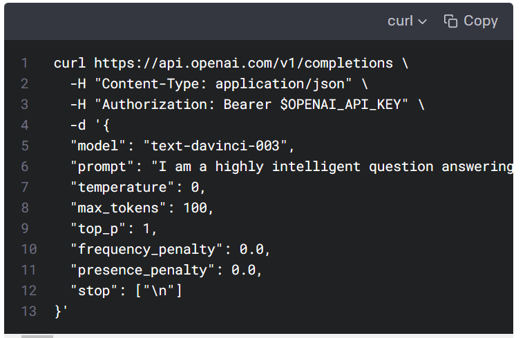 Figure 6: syntax sample