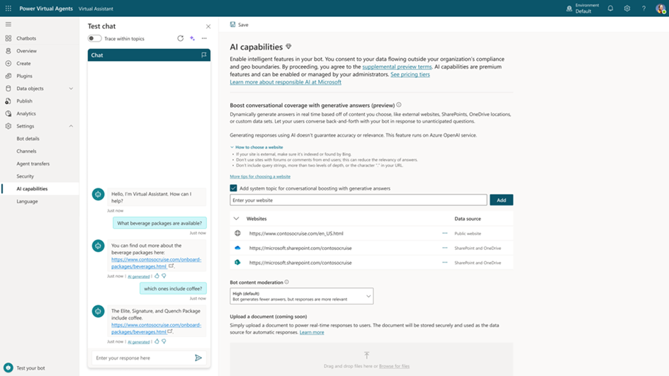 configuration of additional resources